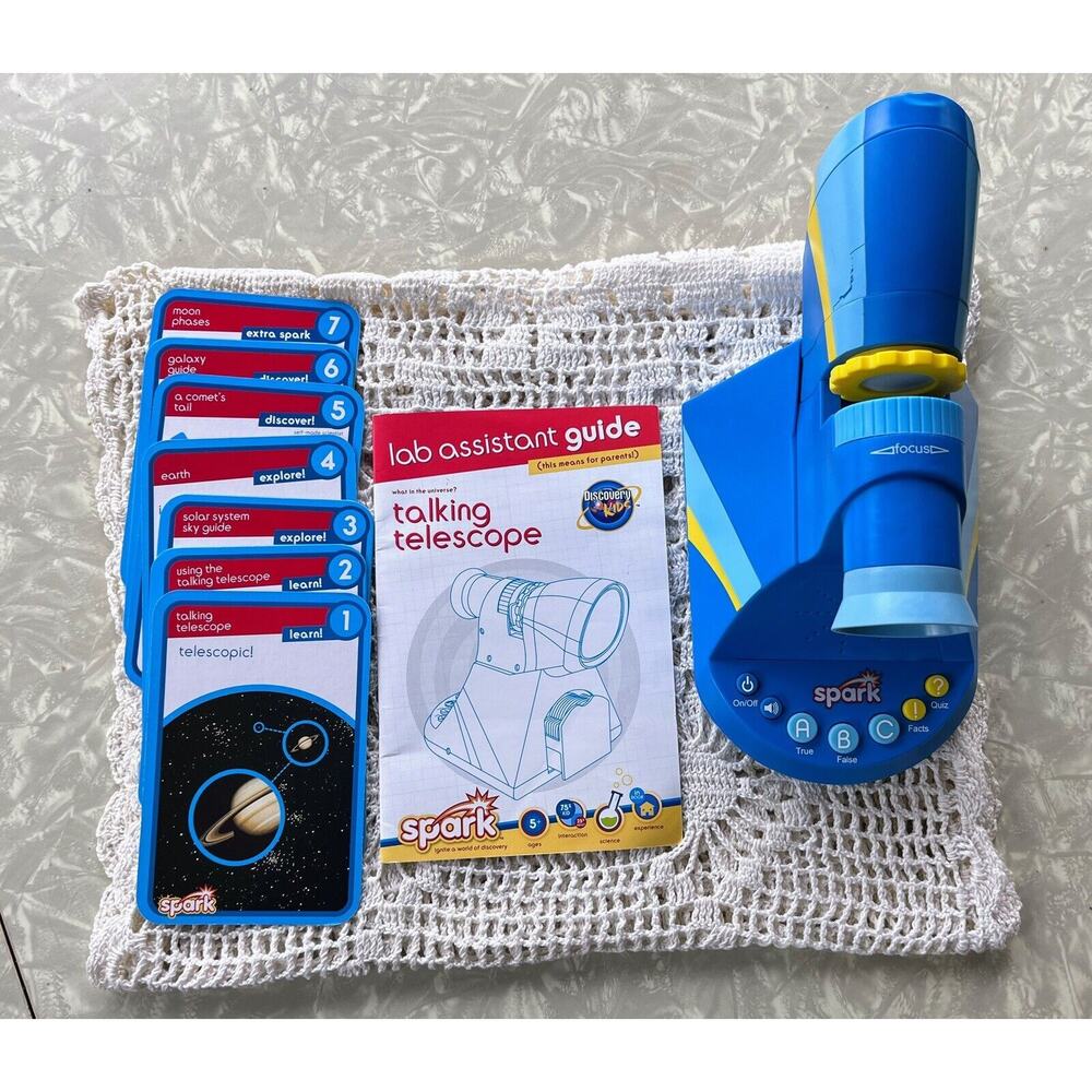 Discovery Kids Spark Talking Telescope Pre-owned